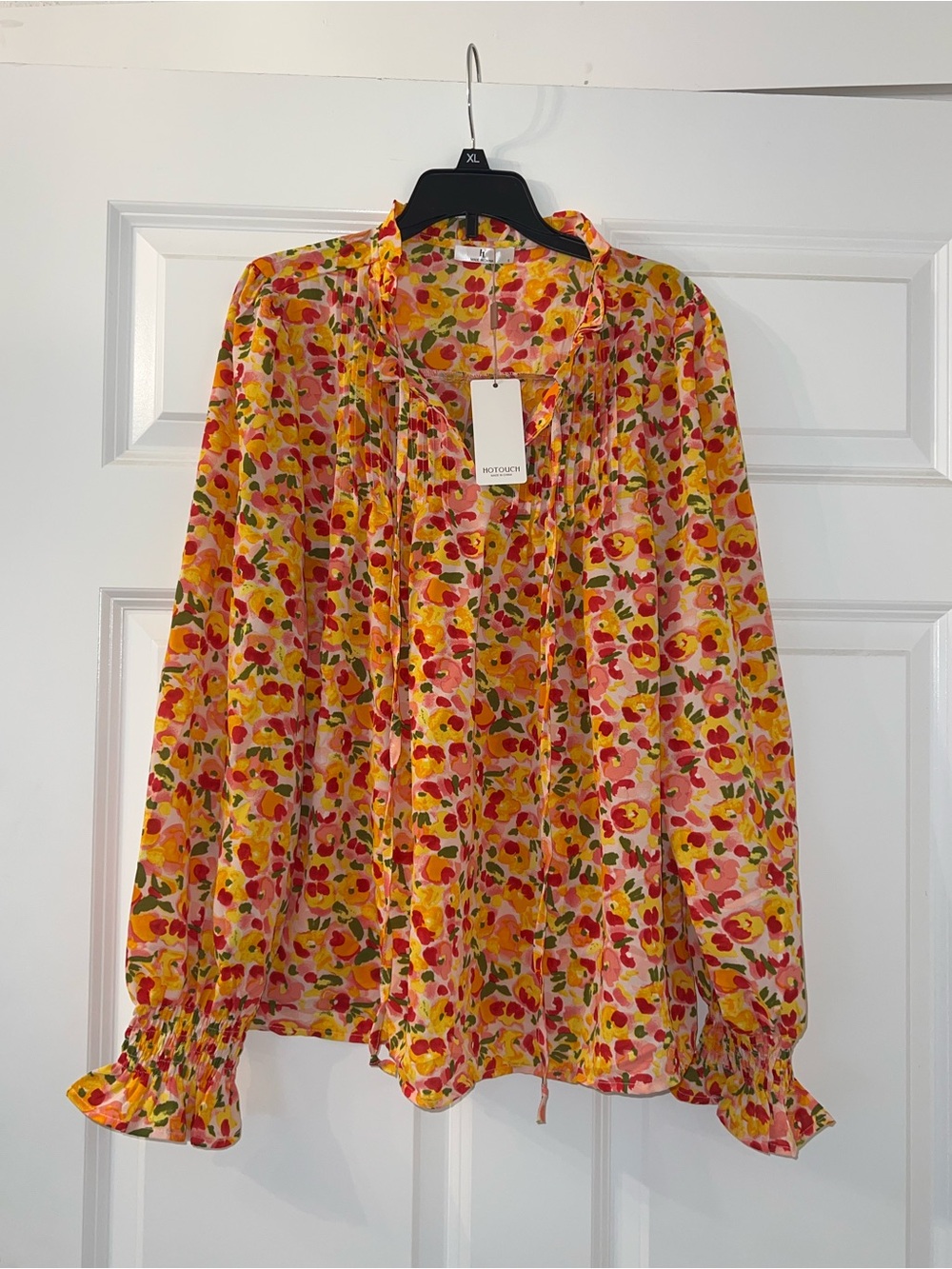 NWT Floral Long Sleeve Blouse